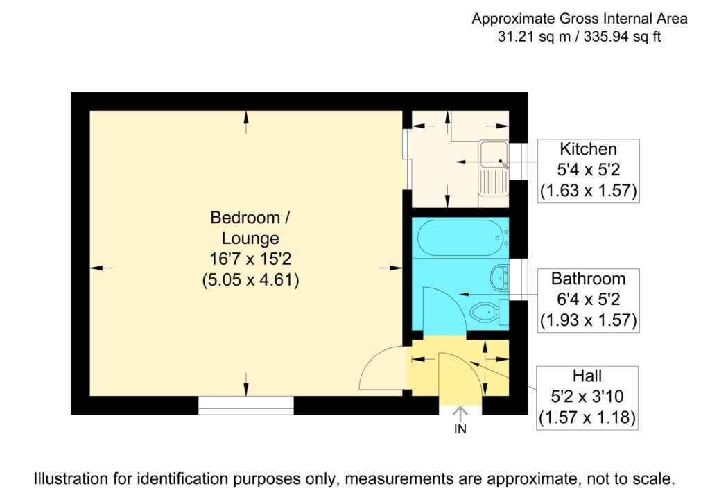 Floorplan for Danbury Street - Islington  - London - N1