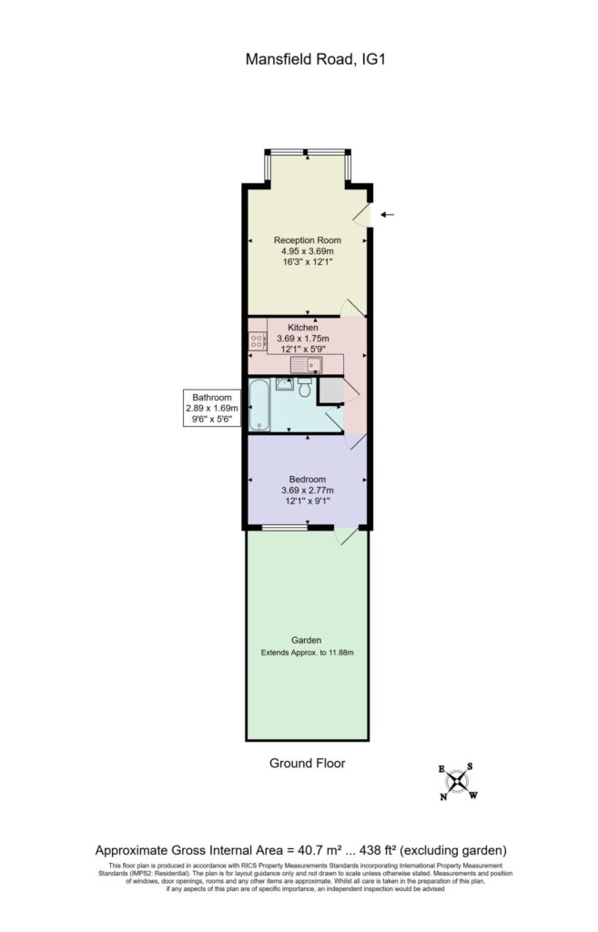 Floorplan for Mayfair Avenue, -  Ilford - London - IG1
