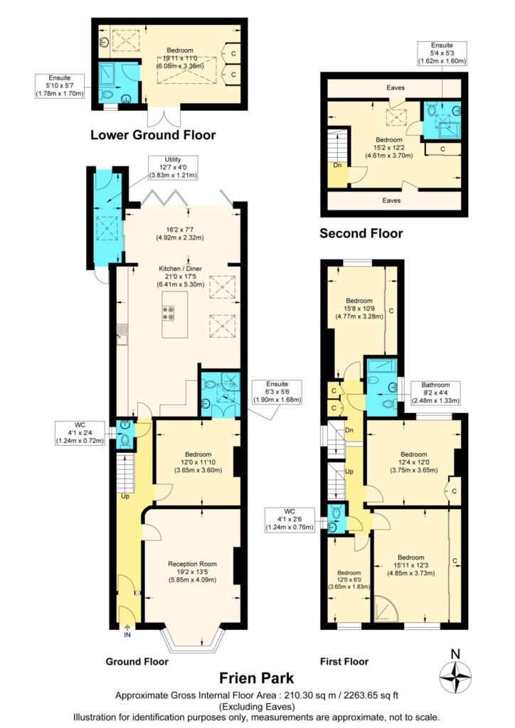 Floorplan for Friern Park - North Finchley  - London - N12